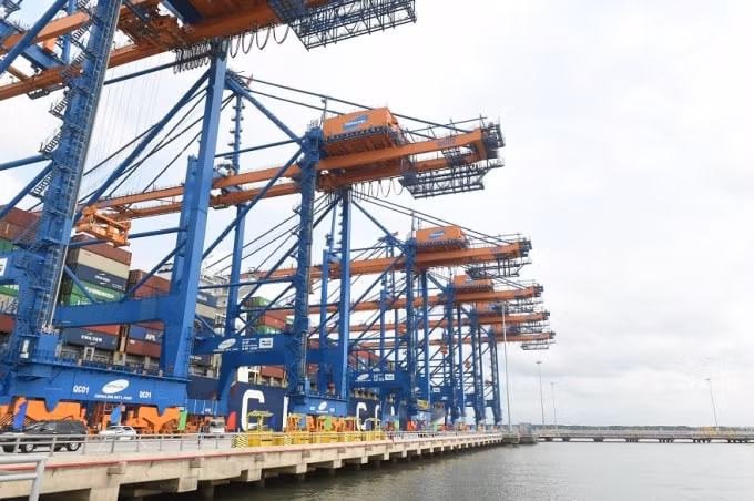 Cảng Gemalink đưa vào khai thác với công suất giai đoạn 1 là 1,5 triệu Teus/năm.