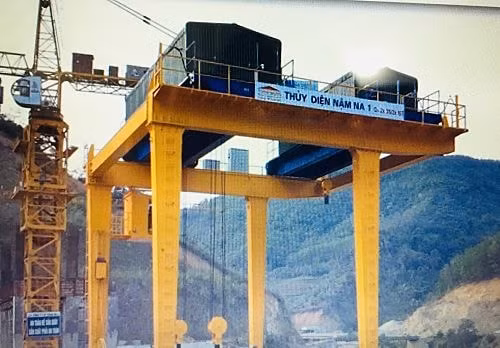 Thủy điện Nậm Na 1. Ảnh: Báo Lai Châu