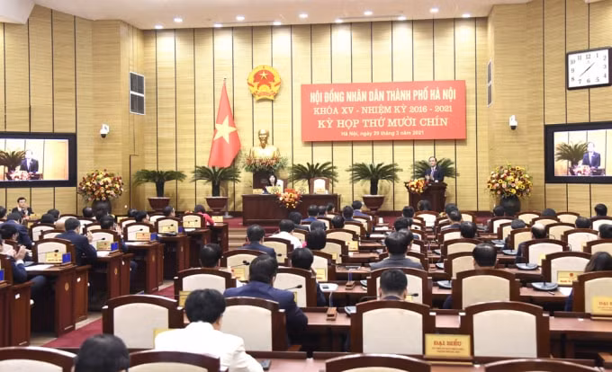 Quang cảnh kỳ họp