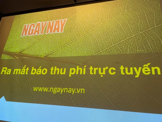 Độc giả khi truy cập vào ngaynay.vn có thêm lựa chọn trả phí cho các bài viết mình yêu thích.