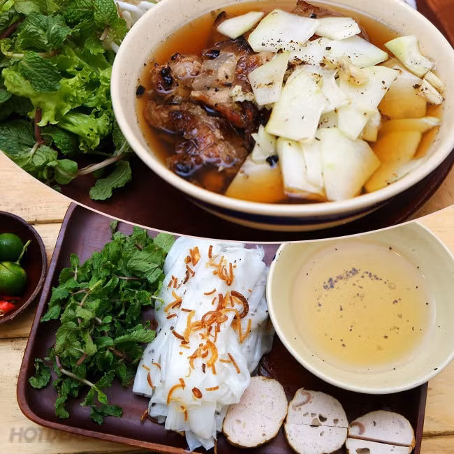 Bánh cuốn Thanh Trì, một trong những đặc sản của Hà Nội sẽ được phục vụ miễn phí cho phóng viên quốc tế