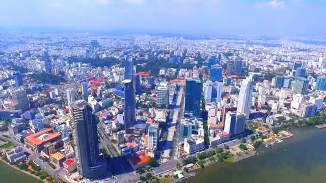 Một góc Thành phố Hồ Chí Minh. Ảnh: TL