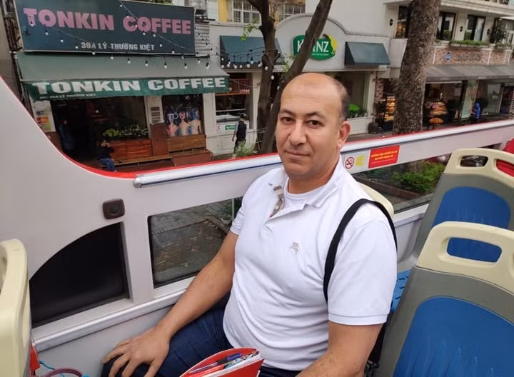 Ông Mohamed Almenshawy.phóng viên kênh tin tức Al Shouk News (Ai Cập).