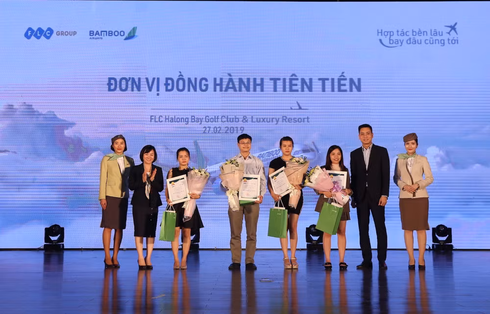 Lãnh đạo Bamboo Airways giao lưu cùng các đại lý