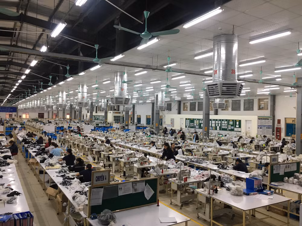 Đến sáng 28/2 các công nhân Công ty TNHH HAI VINA Kim Liên đã quay trở lại làm việc bình thường
