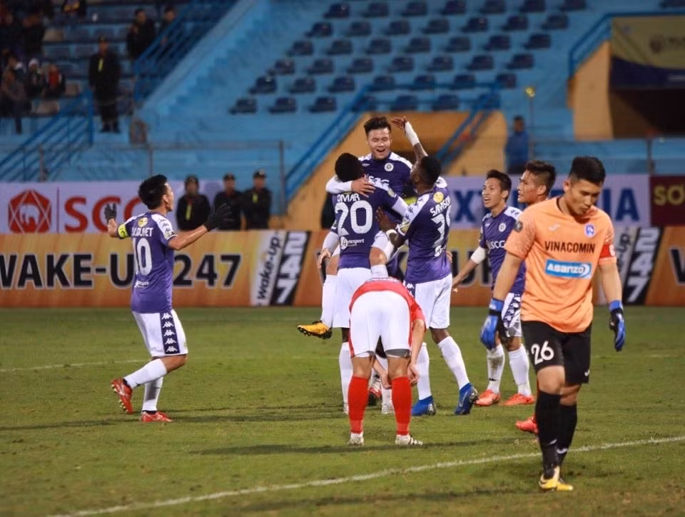 Hà Nội FC đang rất tự tin hướng đến giải đấu AFC Cup - Ảnh NV
