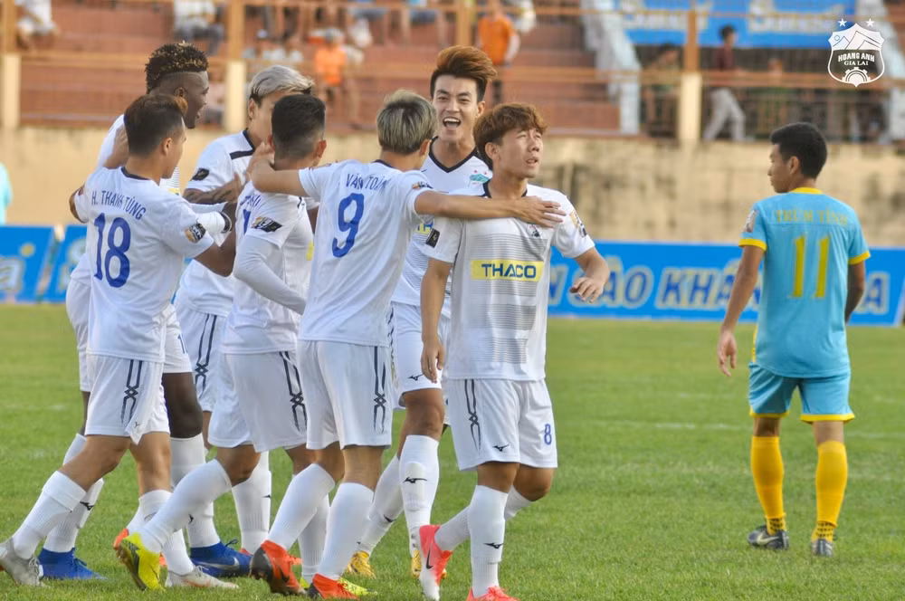 Hoàng Anh Gia Lai có khởi đầu như mơ tại V.League 2019 - Ảnh HAGL