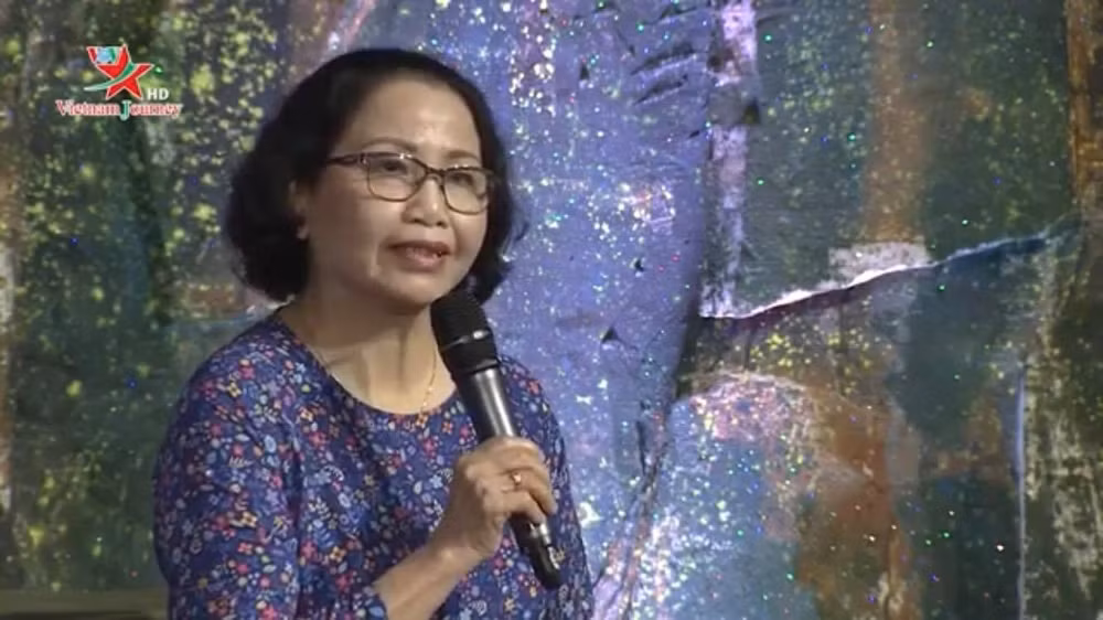 Nhà báo Kim Cúc, nguyên Phó Tổng giám đốc ĐTNVN