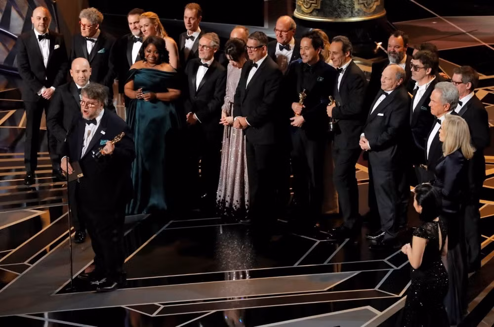 Các nghệ sĩ tại Lễ trao giải Oscar 2018.