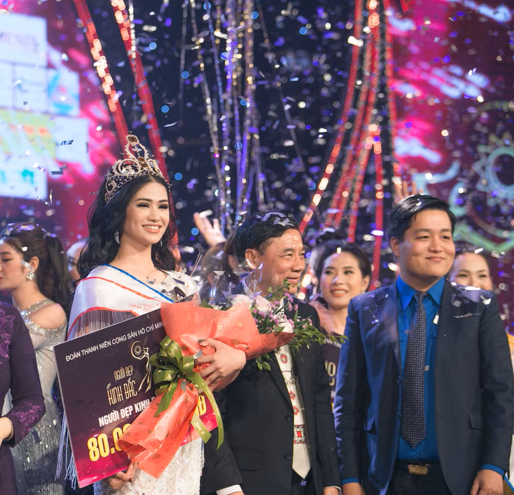 Người đẹp Kinh Bắc thứ nhất Nguyễn Thị Thu Phương. Ảnh: phunuvietnam.vn