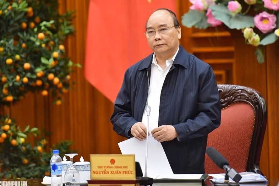 Thủ tướng Nguyễn Xuân Phúc. Ảnh: VGP