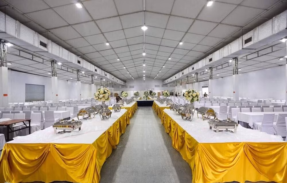 Khu vực nhà ăn của trung tâm