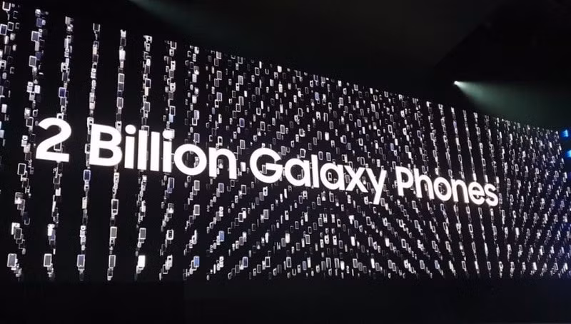 2 tỷ chiếc Samsung Galaxy được bán ra trong 10 năm.