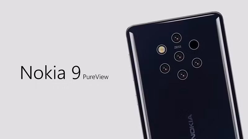 Ảnh render chính thức của Nokia 9 PureView lộ diện.