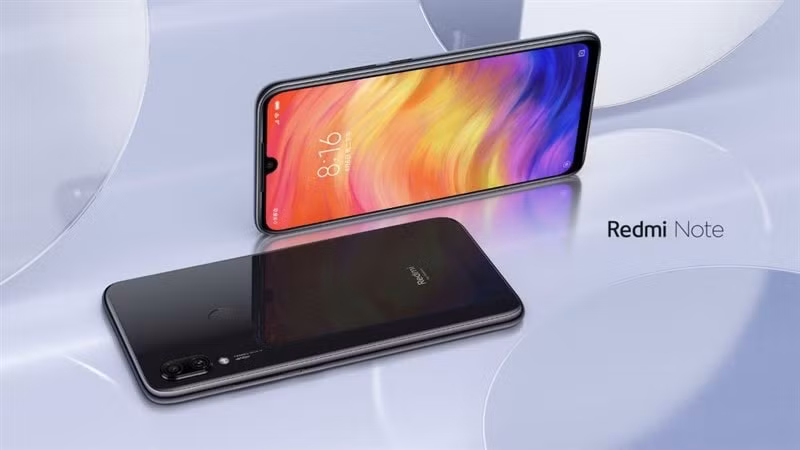 Ảnh báo chí Redmi Note 7 Pro ngay trước thời điểm ra mắt.
