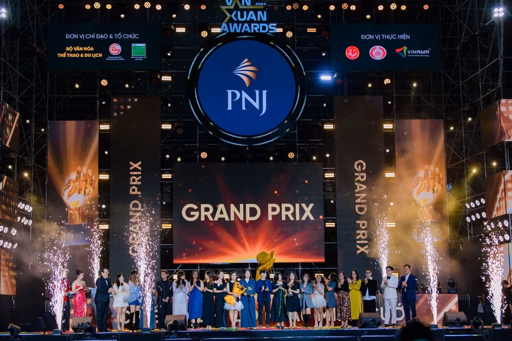 pnj thang lon tai giai thuong quang cao sang tao viet nam 2024 hinh 1