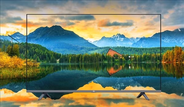 Mi TV E43K có thiết kế không viền, được trang bị màn hình 43 inch với độ phân giải Full HD+.