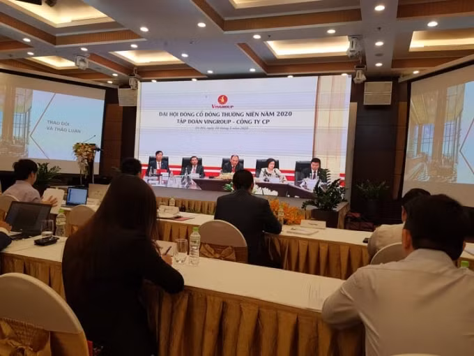 Tỷ phú Phạm Nhật Vượng:&nbsp;Mục tiêu của chúng tôi không phải lợi nhuận mà là thị phần. Ảnh: Ngọc An