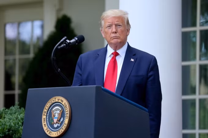 Tổng thống Mỹ Donald Trump. Ảnh: Reuters