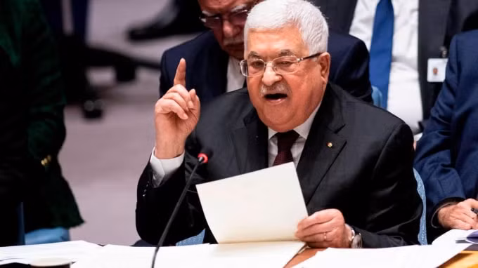 Tổng thống Palestin tuyên bố sẽ rút mọi thỏa thuận với Israel và Mỹ nếu Tel Aviv mở rộng chủ quyền đối với khu Bờ tây - Ảnh: Reuters