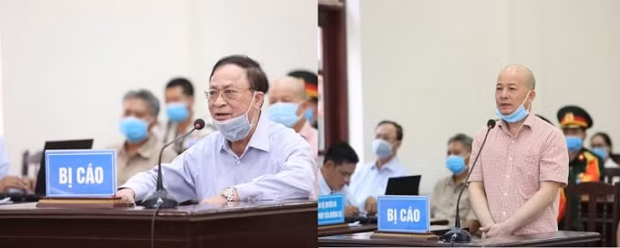 Toà án quân sự Quân chủng Hải quân đã tuyên án đối với bị cáo Nguyễn Văn Hiến và Út 
