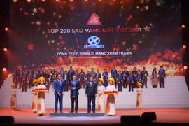 Xi măng Xuân Thành lần thứ 3 nhận giải thưởng Sao Vàng đất Việt