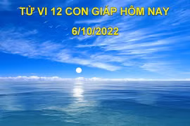 Tử vi hôm nay 6/10/2022, thứ 5 ngày 11/9 âm lịch của 12 con giáp
