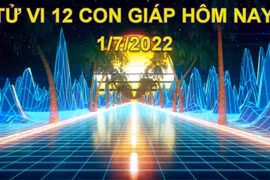 Tử vi 1/7/2022 hôm nay, thứ 6 ngày 3/6 âm lịch của 12 con giáp