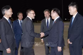 Chủ tịch Quốc hội Vương Đình Huệ tới thủ đô Canberra, bắt đầu thăm chính thức Australia