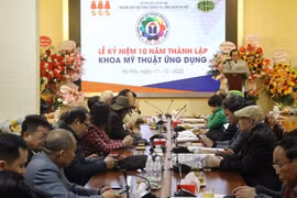 Hơn 1.000 sinh viên mỹ thuật được đào tạo ở Trường ĐH Kinh doanh và Công nghệ Hà Nội