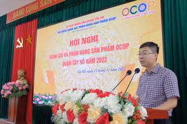 Đánh giá phân hạng 6 sản phẩm OCOP của quận Tây Hồ năm 2022