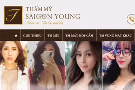 Phòng khám chuyên khoa Phẫu thuật thẩm mỹ Sài Gòn Young bị phạt 28,5 triệu đồng