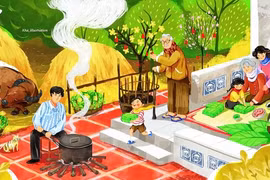 Chiều quê...