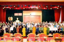 Bộ Công an gặp mặt đại biểu Quốc hội là chức sắc tôn giáo, người DTTS