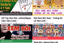 Nở rộ dịch vụ bói toán trực tuyến: Đừng để tâm linh che mắt