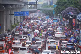 Đề xuất tách làn riêng cho ô tô lưu thông trên đường Nguyễn Trãi, Hà Nội