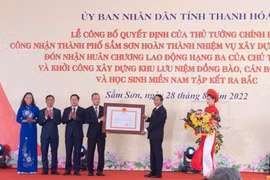 Thanh Hóa: Thành phố Sầm Sơn hoàn thành nhiệm vụ xây dựng nông thôn mới