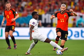 Hazard và De Bruyne nhạt nhòa, Bỉ thắng chật vật Canada
