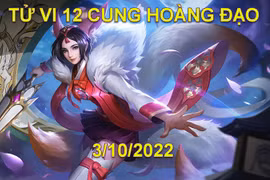 Tử vi 12 cung hoàng đạo hôm nay, thứ 2 ngày 3/10/2022