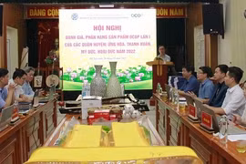 Đánh giá, phân hạng 46 sản phẩm OCOP năm 2022 của 4 quận, huyện Hà Nội