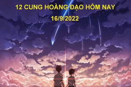 Tử vi 12 cung hoàng đạo hôm nay, thứ 6 ngày 16/9/2022