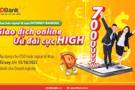 Thưởng “khủng” cho khách hàng doanh nghiệp giao dịch ngoại tệ online