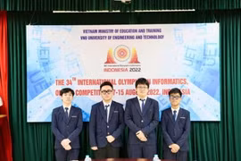 4 thí sinh Việt Nam giành huy chương tại Olympic Tin học quốc tế