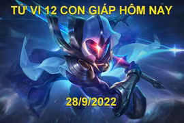 Tử vi hôm nay 28/9/2022, thứ 4 ngày 3/9 âm lịch của 12 con giáp