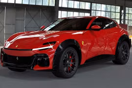 Ferrari Purosangue độ thân rộng đầu tiên trên thế giới