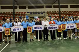 Khai mạc Giải thể thao Phan Si Păng báo Đảng các tỉnh Trung du - Miền núi phía Bắc