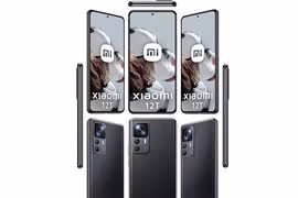 Hình ảnh render của bộ đôi smartphone Xiaomi 12T và Xiaomi 12T Pro trước khi ra mắt
