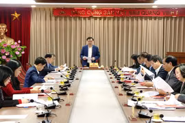Ban Thường vụ Thành ủy Hà Nội kiểm điểm tự phê bình và phê bình năm 2022