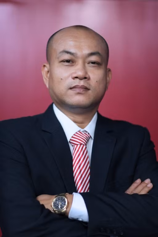 Nhà báo Lê Thế Vinh.