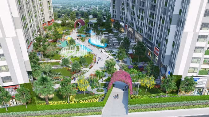 Tiện ích dự án Imperia Sky Garden đáp ứng cuộc sống tiện nghi ngay ngưỡng cửa
